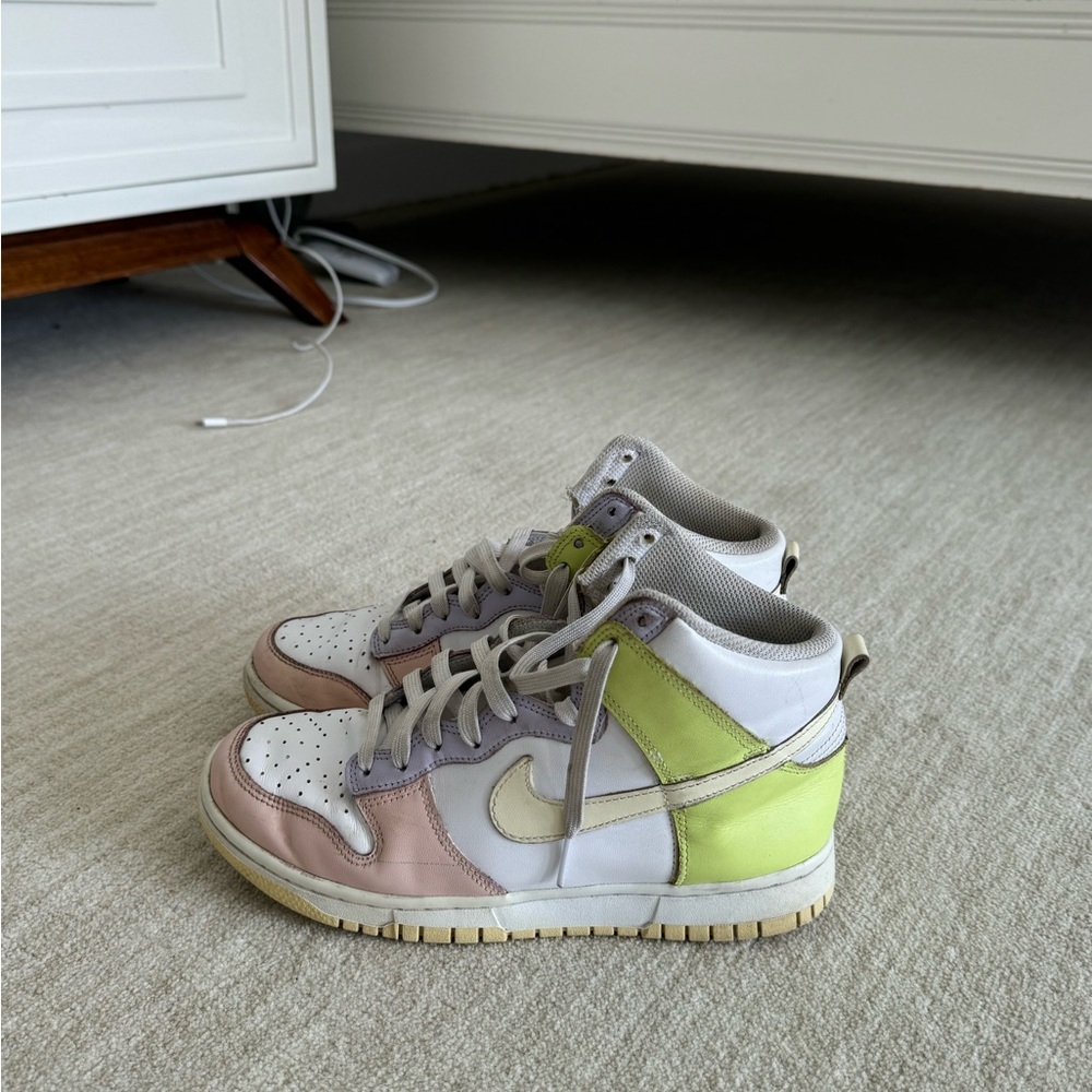 Nike lemon lime dunks